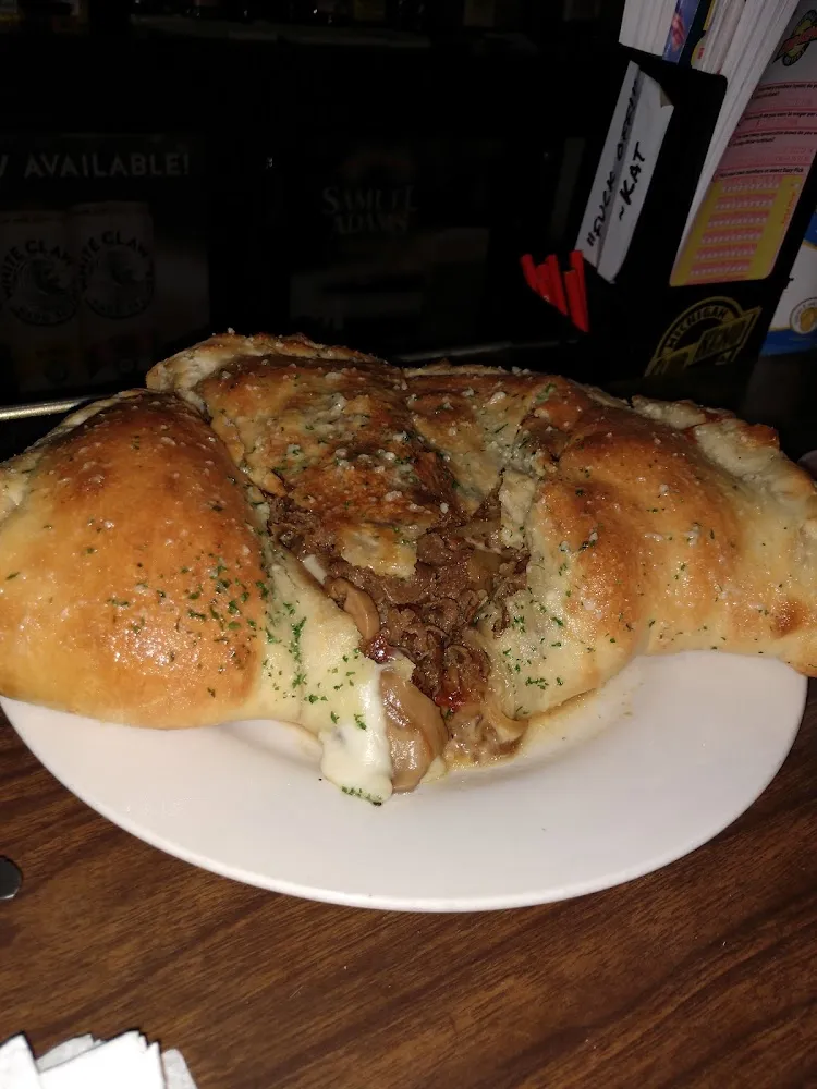Steak and Cheese Calzone